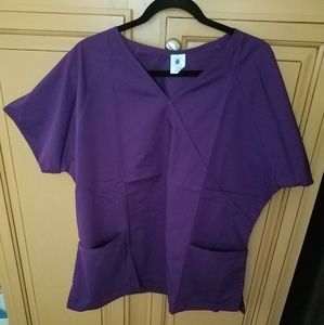 Strictly Scrubs Women's V-Neck Scrubs Top, Size XL